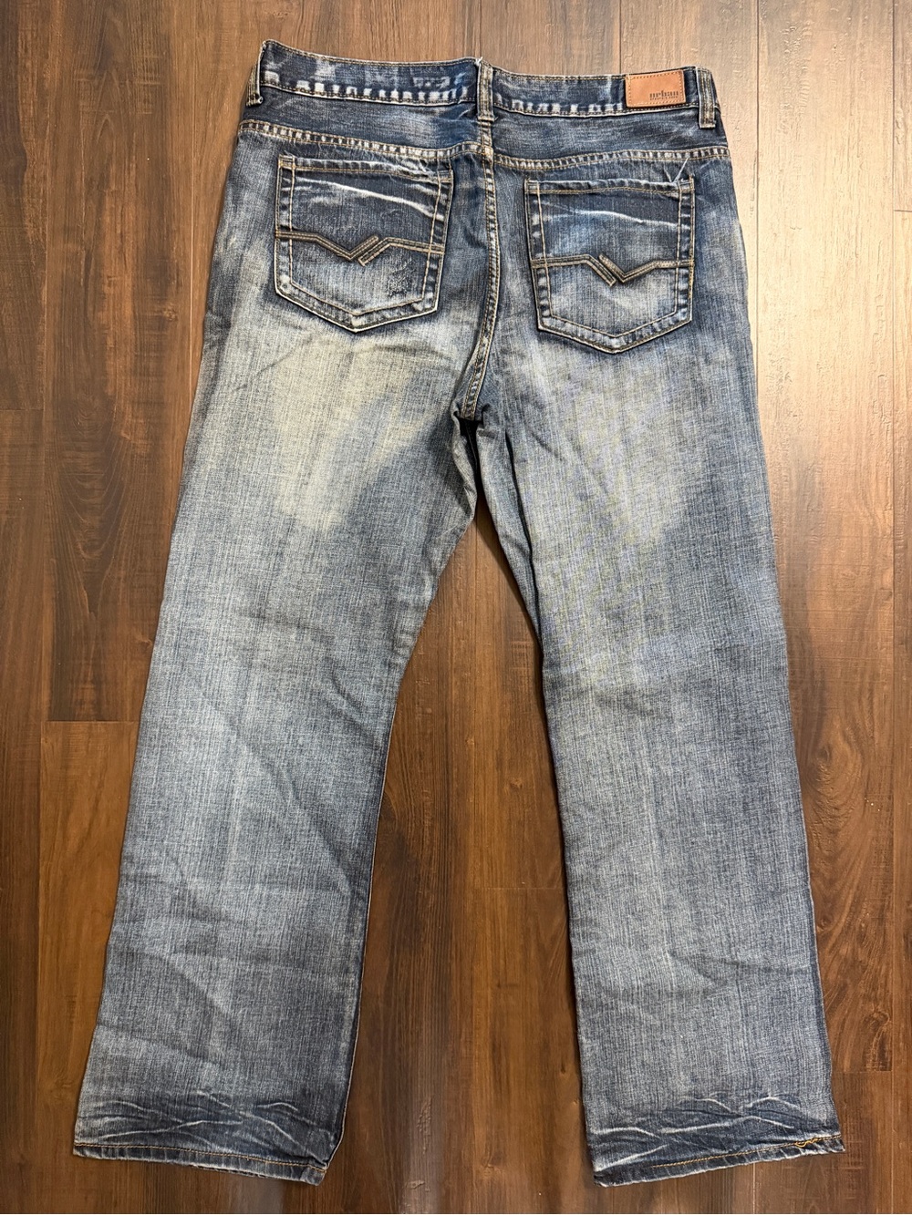 urban pipeline Men's Loose Bootcut Denim Jeans 36 / 34
